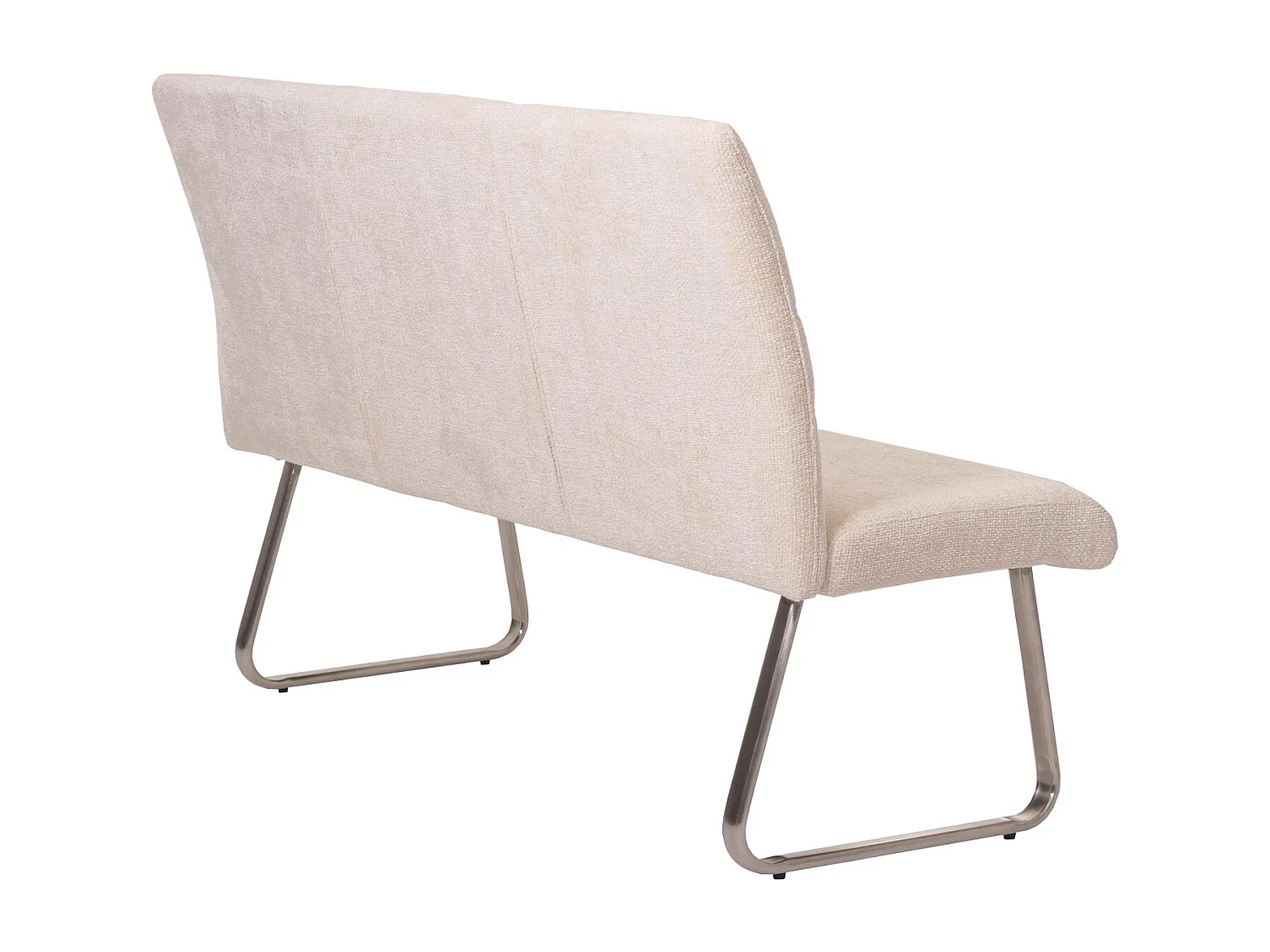 Banc de salle à tissu crème 65 x 33 x 163 cm 04_0005876