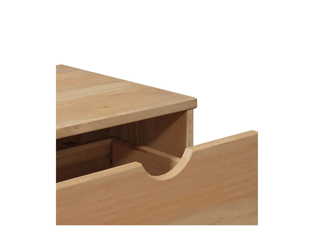 Banc banquette de couloir bois marron 80 x 40 x 45 cm DEC024706