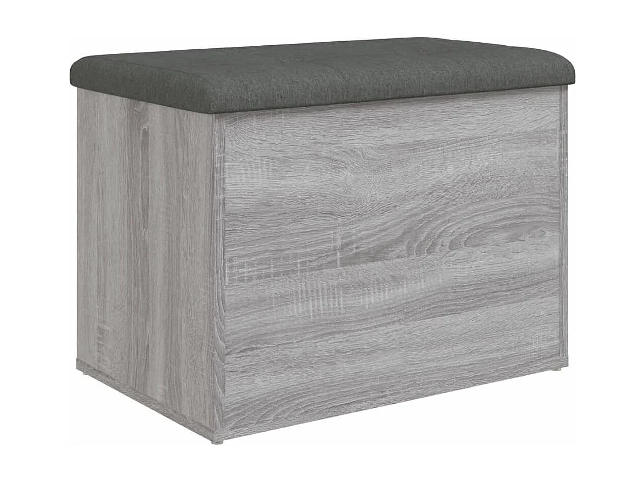 Banc banquette de rangement bois marron 62 x 42 x 45 cm DEC024802