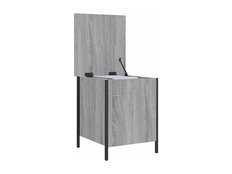 Banc banquette de rangement bois marron 40 x 42.5 x 50 cm DEC024798