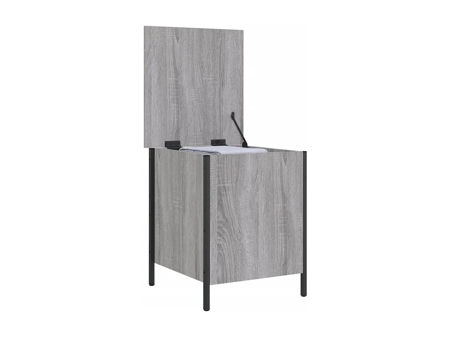 Banc banquette de rangement bois marron 40 x 42.5 x 50 cm DEC024798