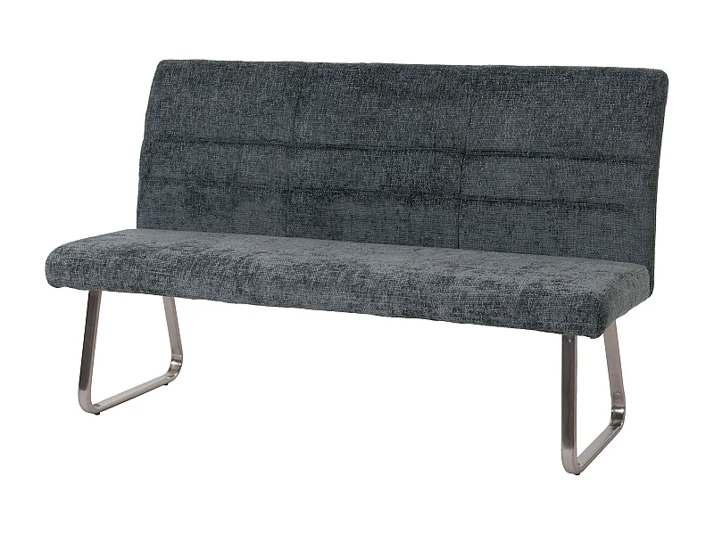 Banc canapé de salle argenté 180 x 65 x 99 cm 04_0005818