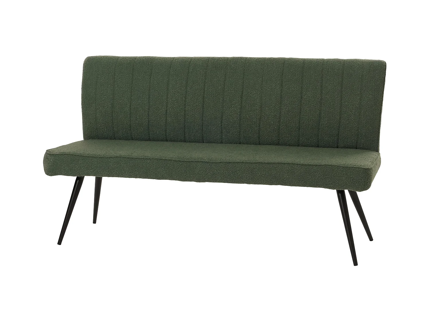 Banc de salle à métal argentée 160 x 60 x 90 cm 04_0005864