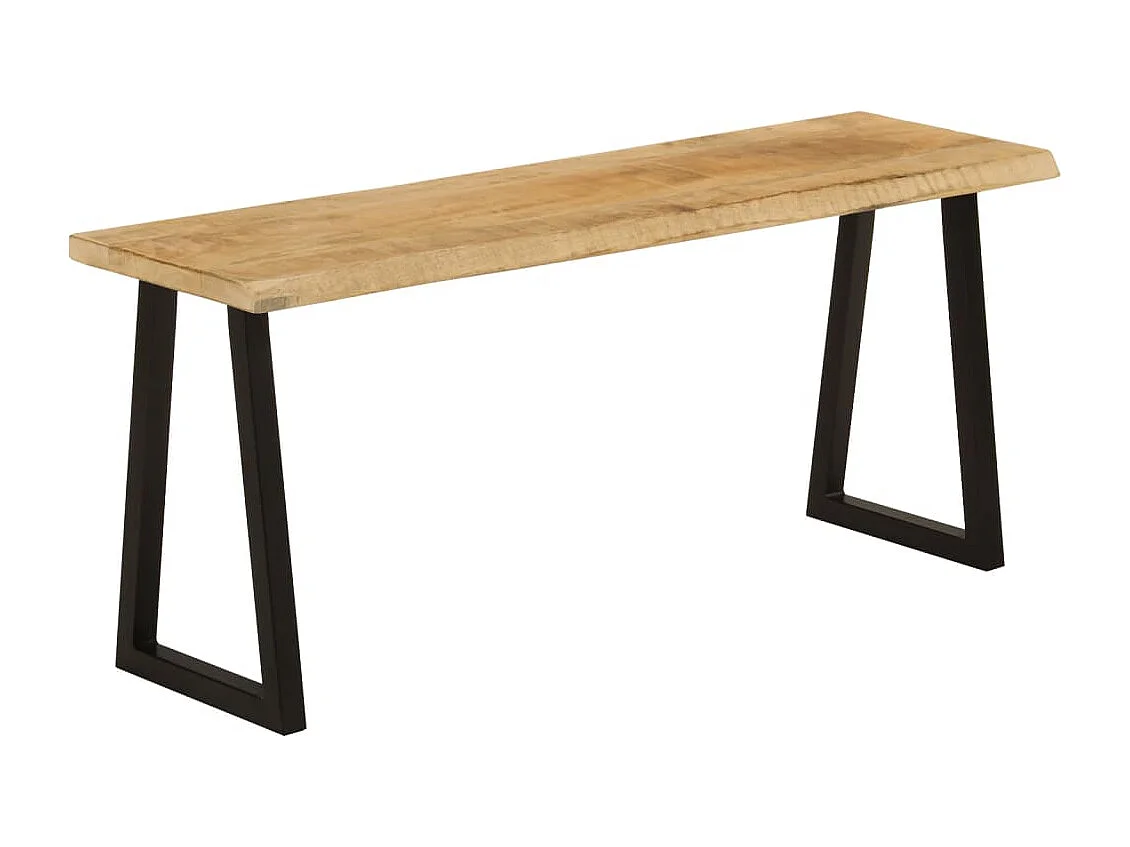 Banc design rustique 105 marron 105 x 33 x 45 cm DEC024627