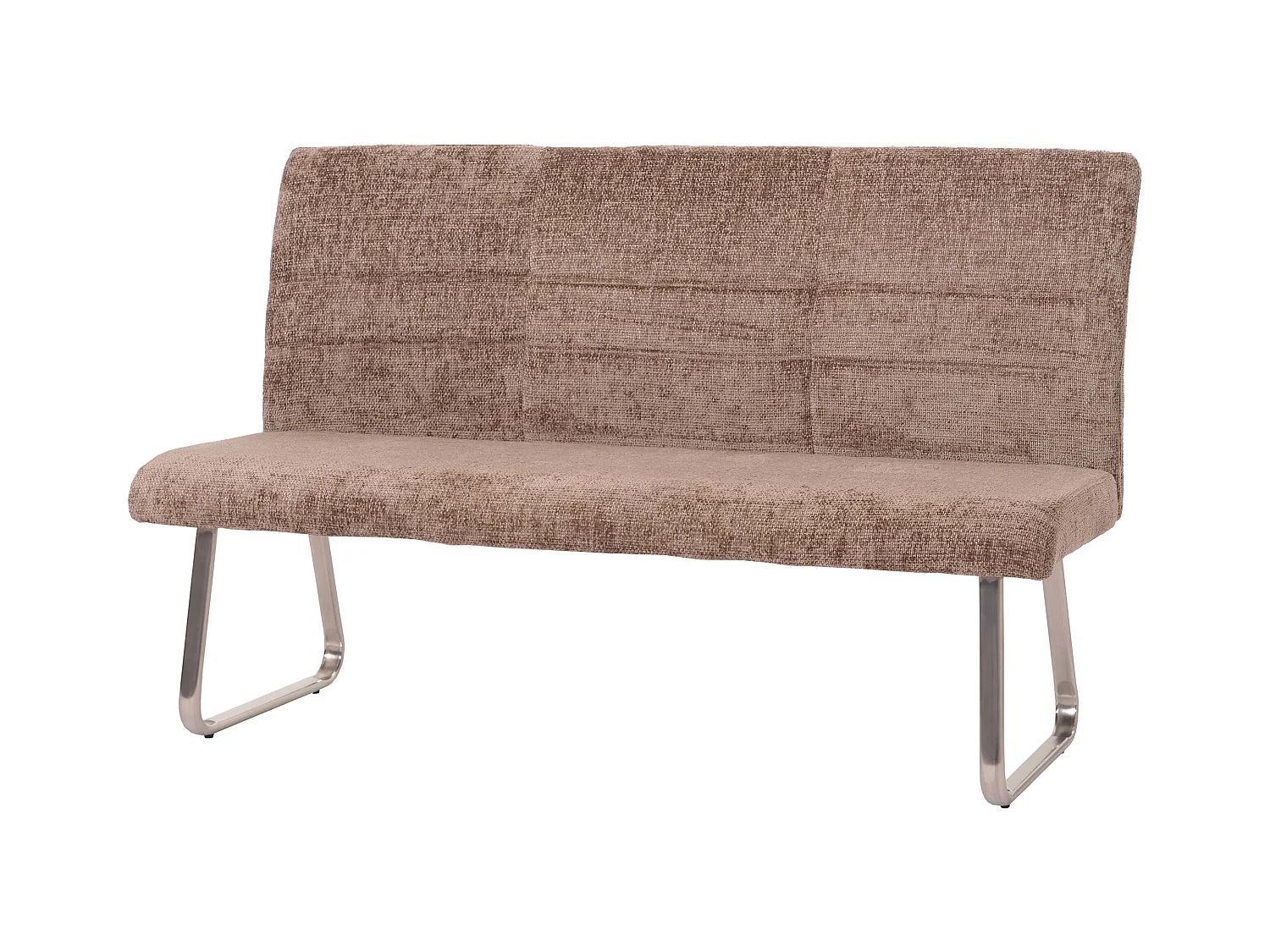 Banc canapé de salle argenté 160 x 65 x 100 cm 04_0005817