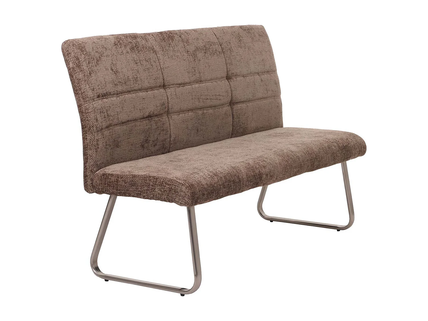 Banc canapé de salle argenté 160 x 65 x 100 cm 04_0005817