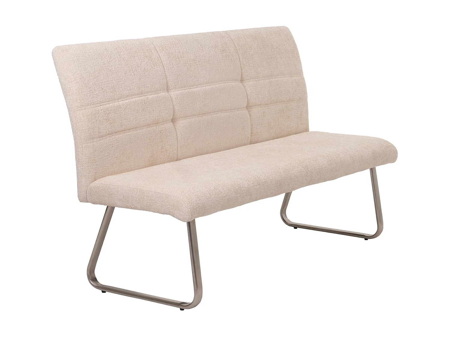 Banc canapé de salle argenté 180 x 65 x 99 cm 04_0005819