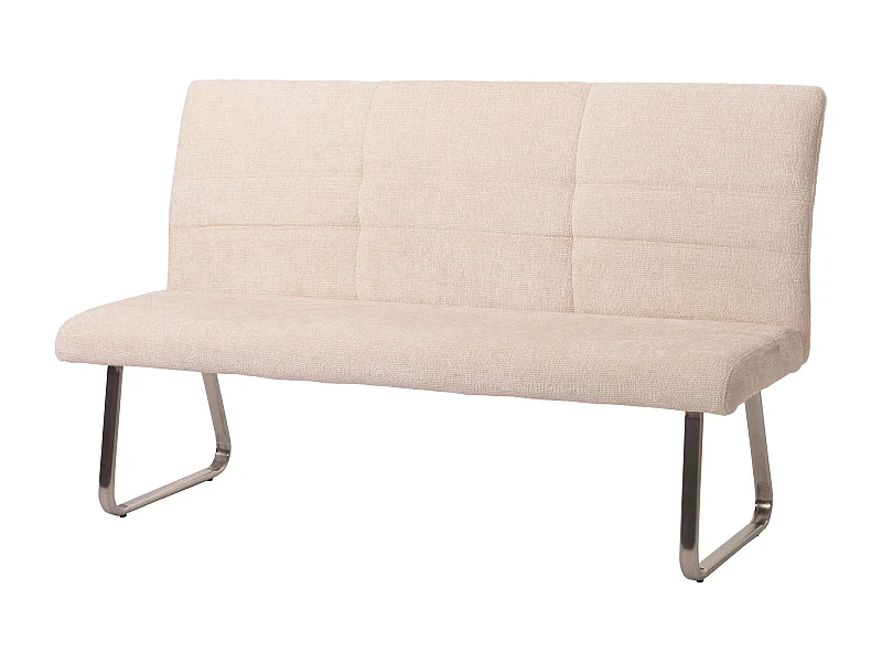 Banc canapé de salle argenté 180 x 65 x 99 cm 04_0005819