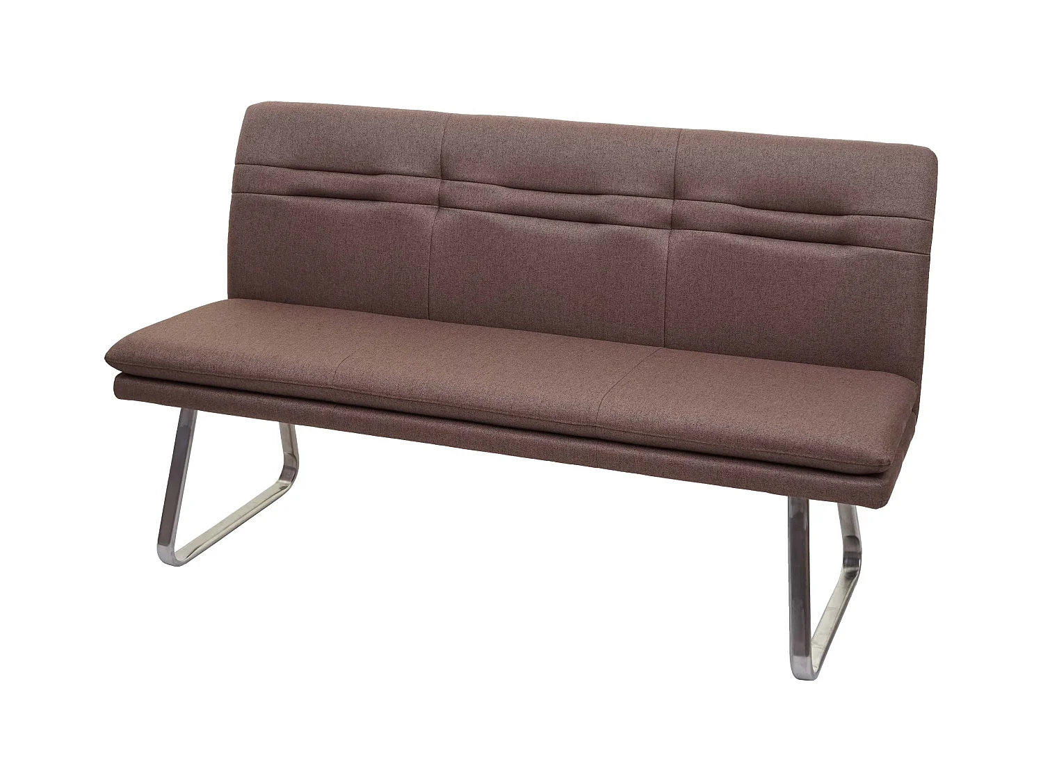 Banc canapé de salle argenté 160 x 58 x 90 cm 04_0005851