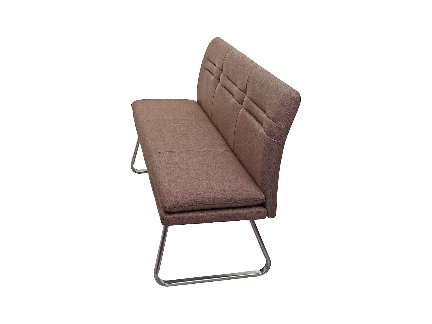 Banc canapé de salle argenté 160 x 58 x 90 cm 04_0005851