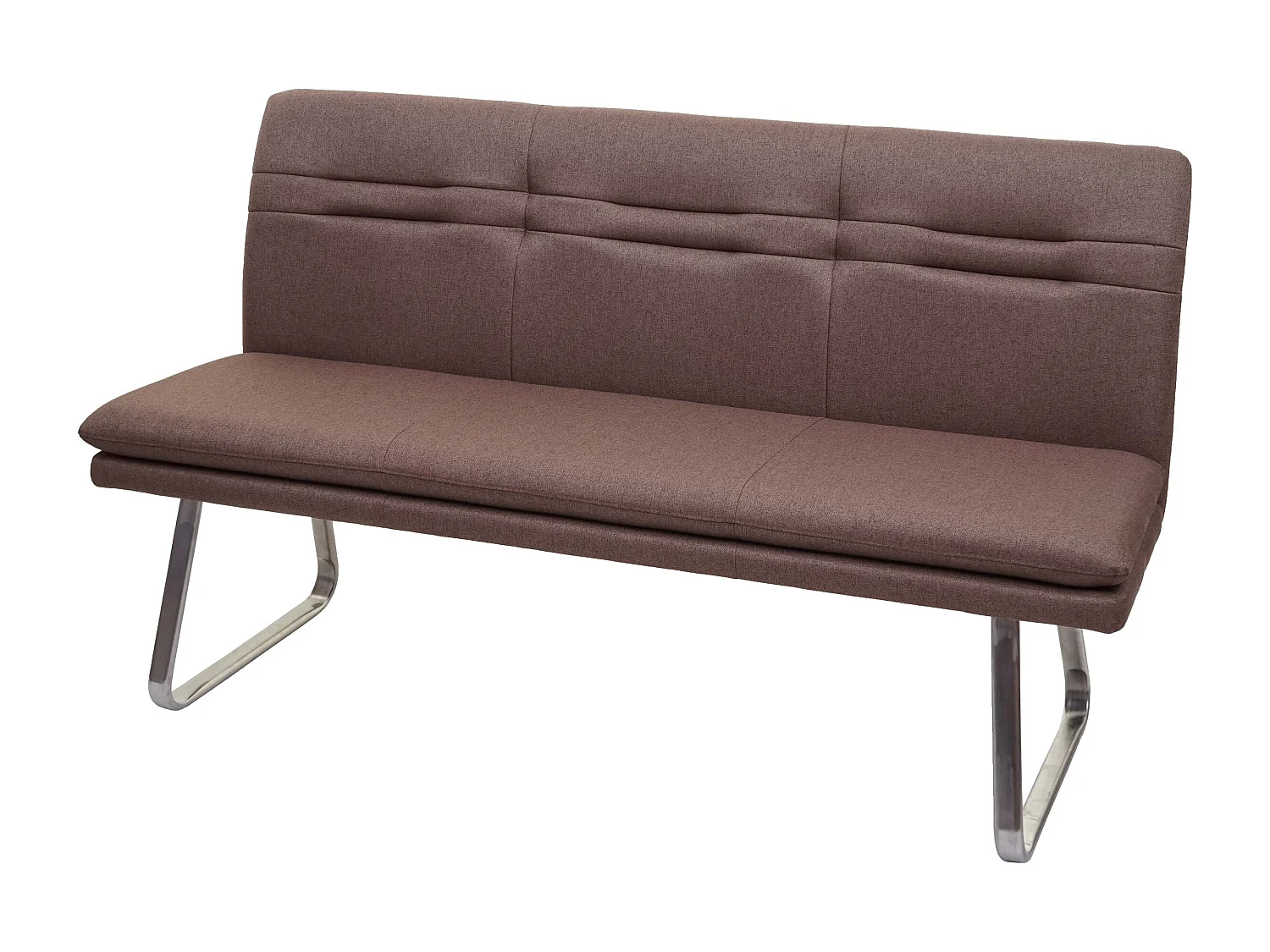 Banc canapé de salle argenté 160 x 58 x 90 cm 04_0005851