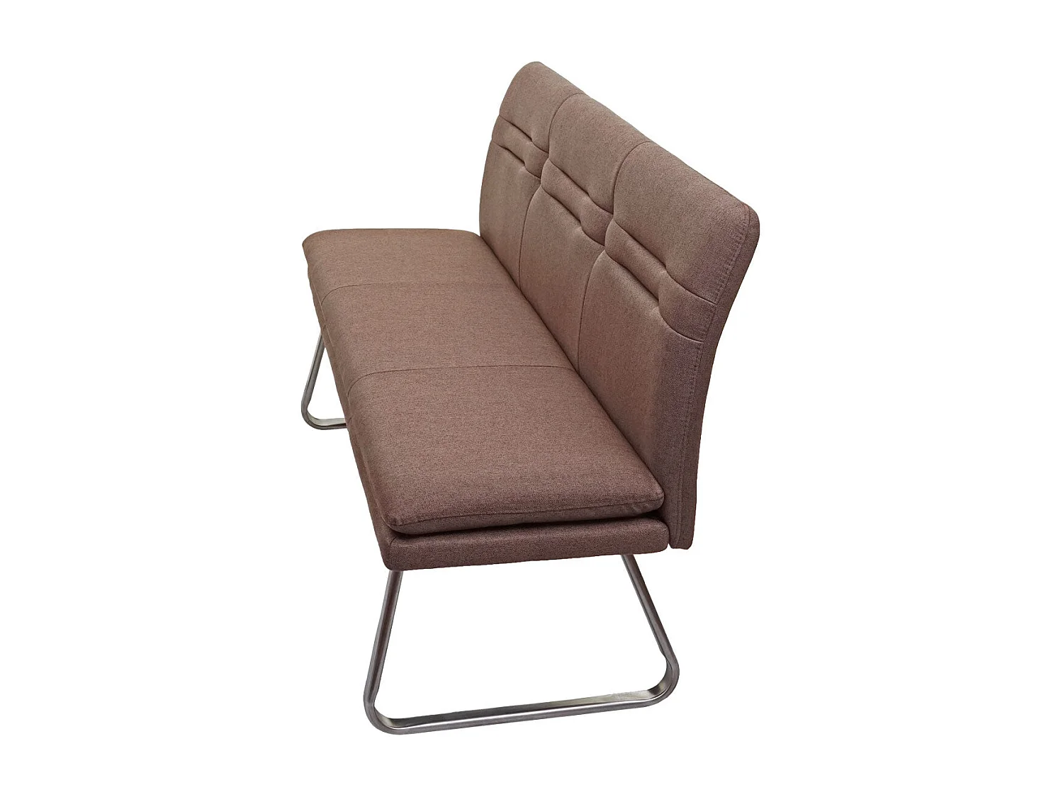 Banc canapé de salle argenté 160 x 58 x 90 cm 04_0005851