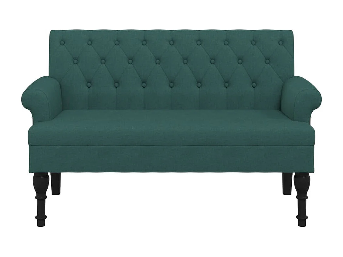 Banquette banc avec dossier tissu 120 x 62 x 75.5 cm DEC024662