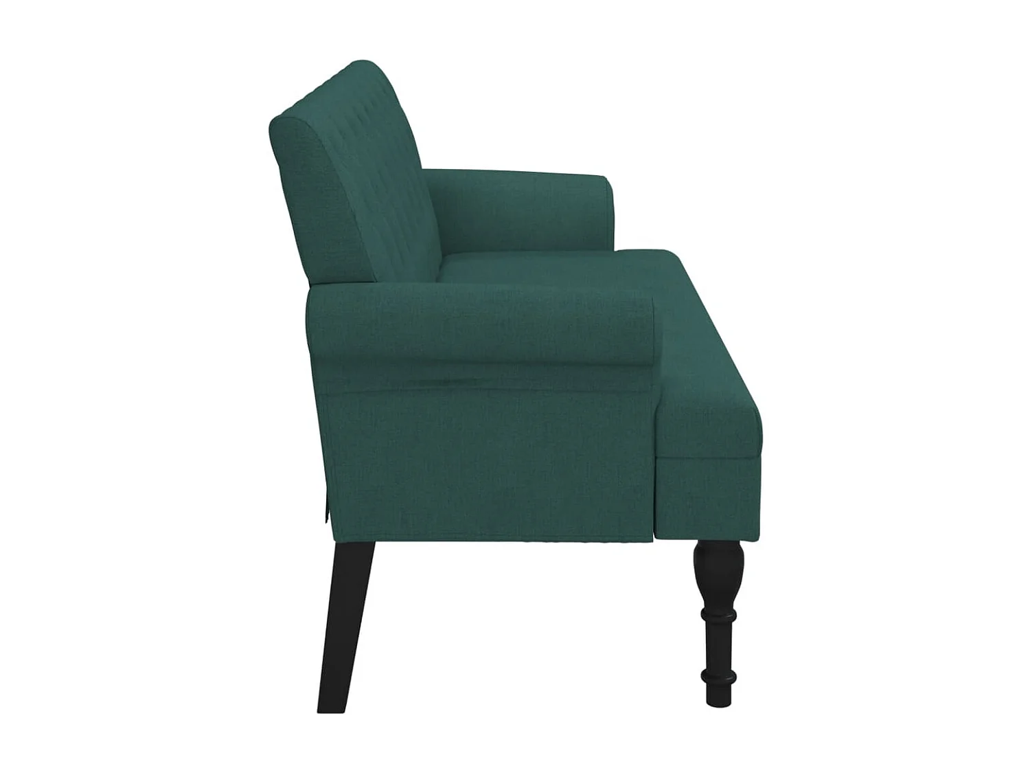 Banquette banc avec dossier tissu 120 x 62 x 75.5 cm DEC024662