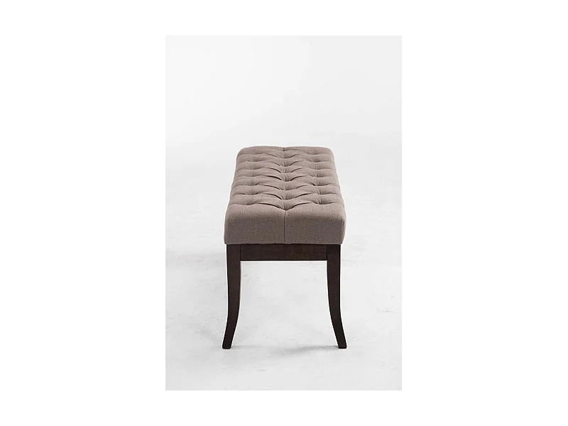 Banc design Chesterfield 100 bois marron 100 x 38 x 46 cm 10_0003685