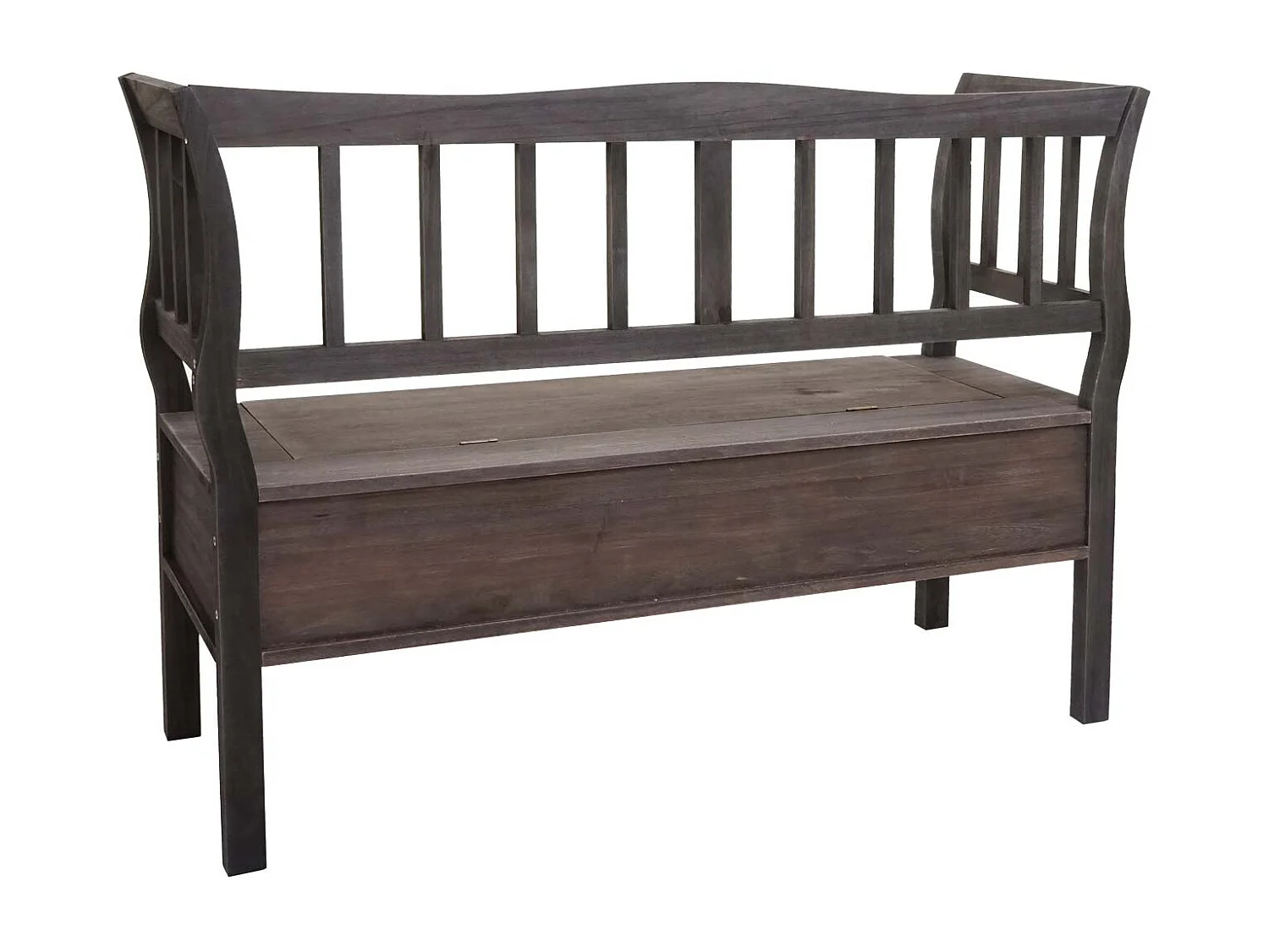 Banc avec espace de bois marron 46 x 40 x 121 cm 04_0005870