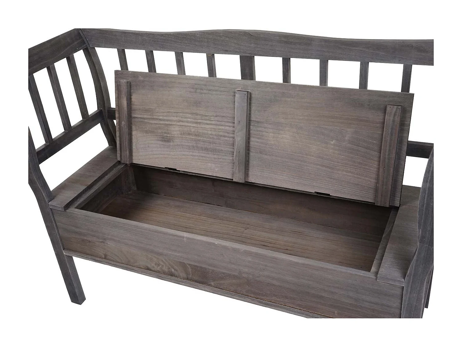 Banc avec espace de bois marron 46 x 40 x 121 cm 04_0005870