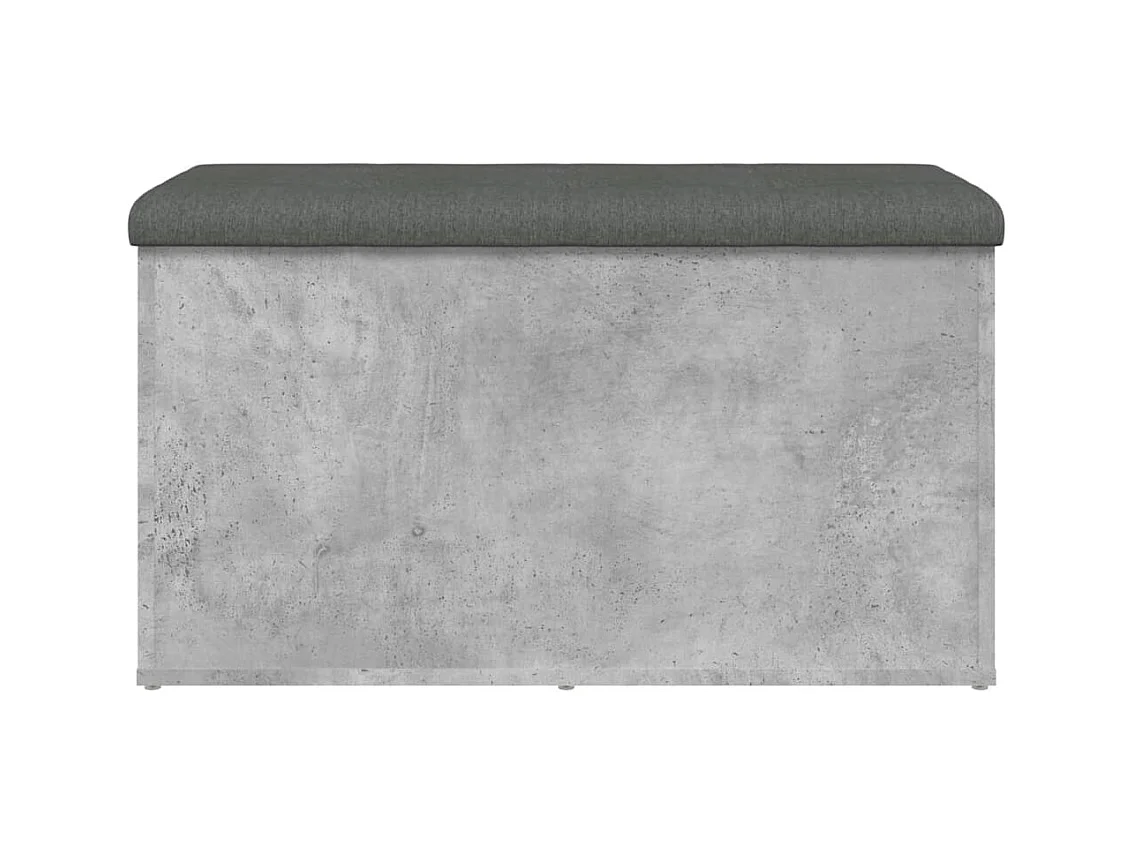 Banc banquette de rangement bois marron 82 x 42 x 45 cm DEC024767