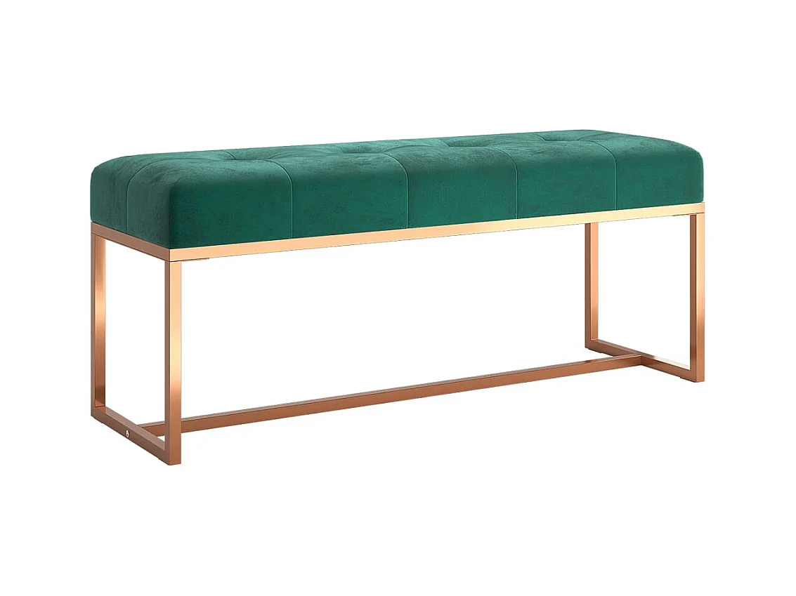Banc banquette assise captionné 110 x 36 x 45 cm DEC024818