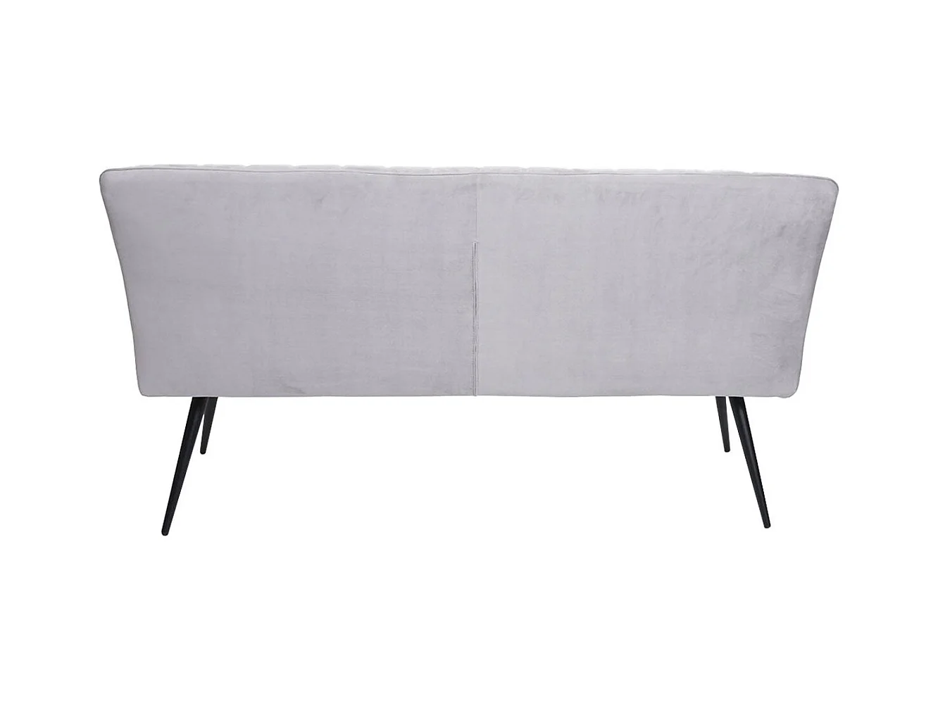Banc canapé de salle grise 160 x 60 x 90 cm 04_0005857