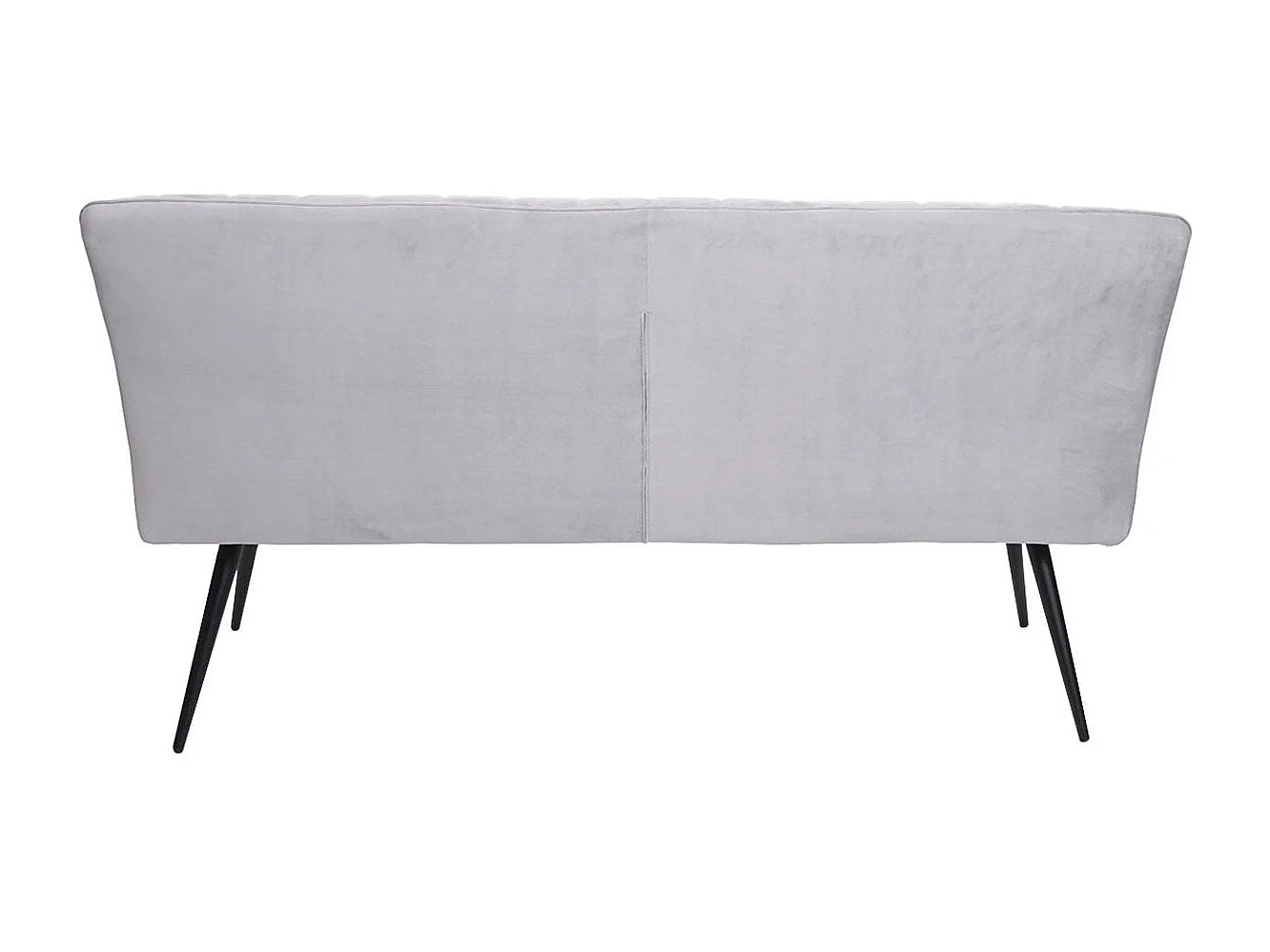 Banc canapé de salle grise 160 x 60 x 90 cm 04_0005857