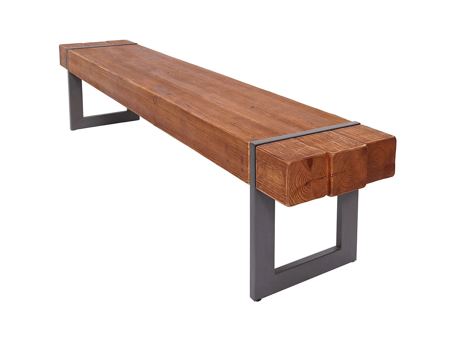Banc de salle à bois marron 160 x 34 x 45 cm 04_0005841