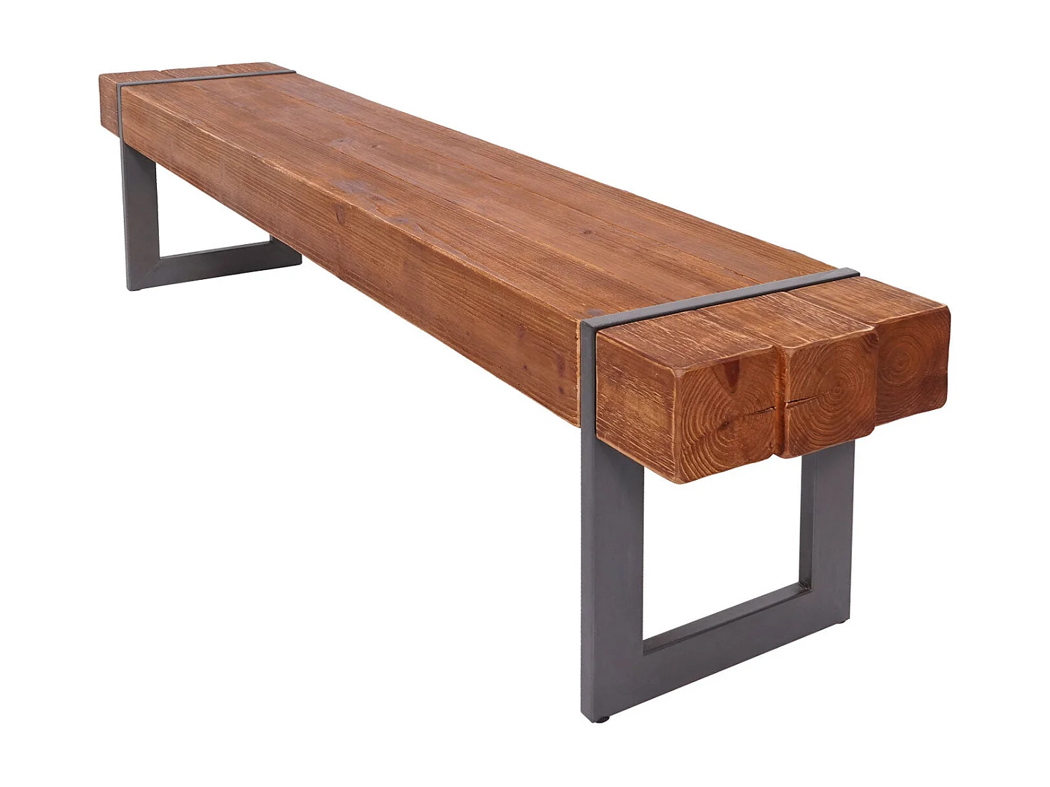Banc de salle à bois marron 160 x 34 x 45 cm 04_0005841