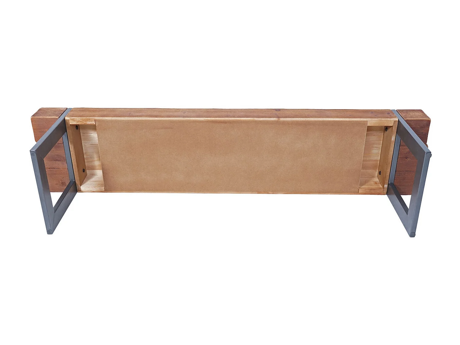 Banc de salle à bois marron 160 x 34 x 45 cm 04_0005841