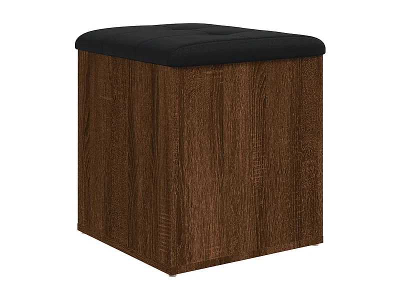 Banc banquette de rangement bois beige 42 x 42 x 45 cm DEC024736