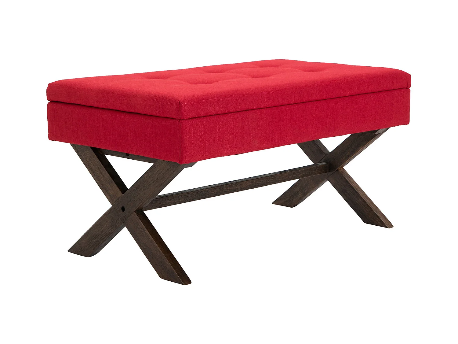 Banquette bout de lit tissu 98 x 57 x 51 cm 10_0003659