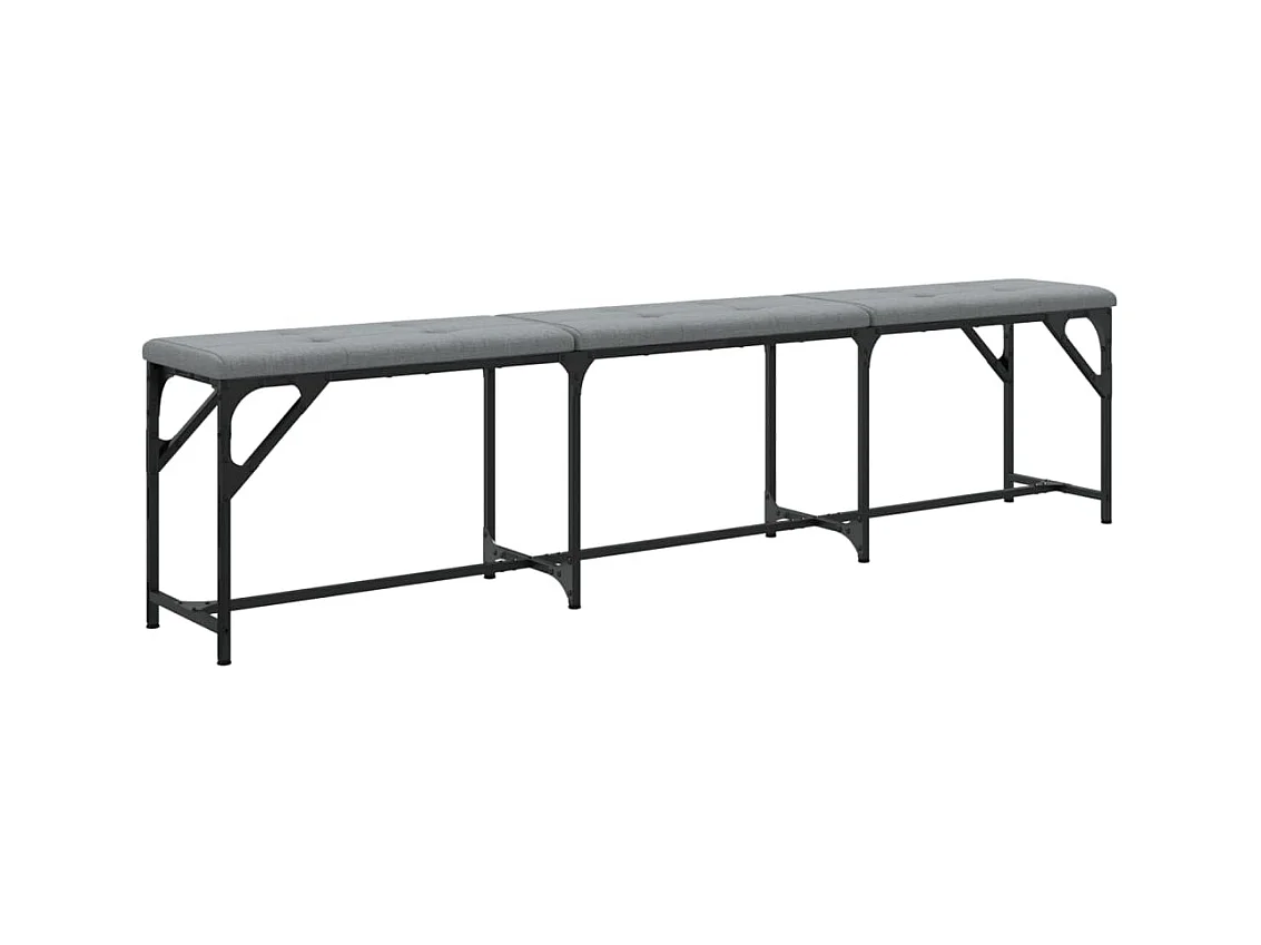 Banc de salle à grise 186 x 32 x 45 cm DEC025018
