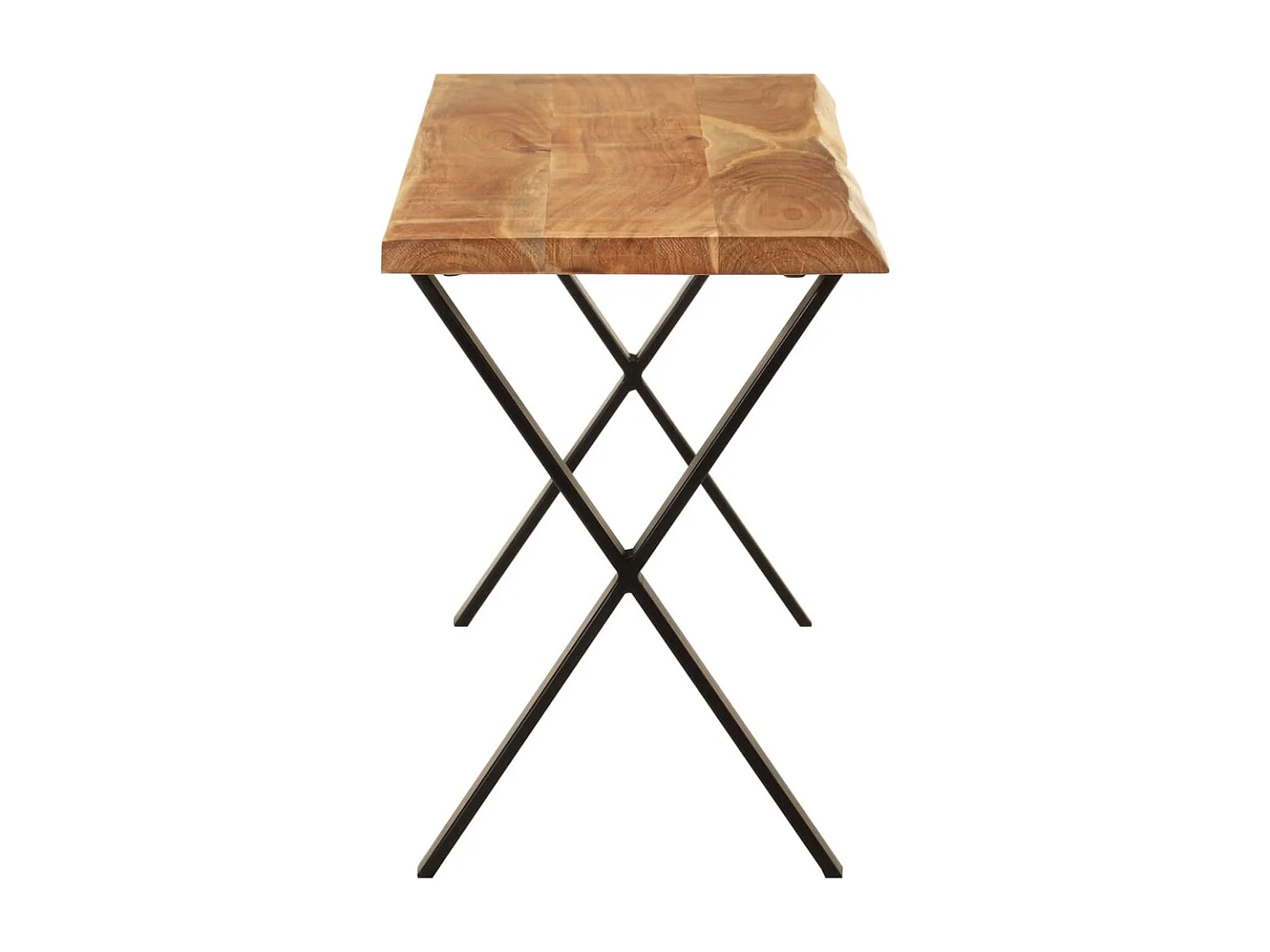 Banc design rustique 105 marron 105 x 33 x 45 cm DEC024623