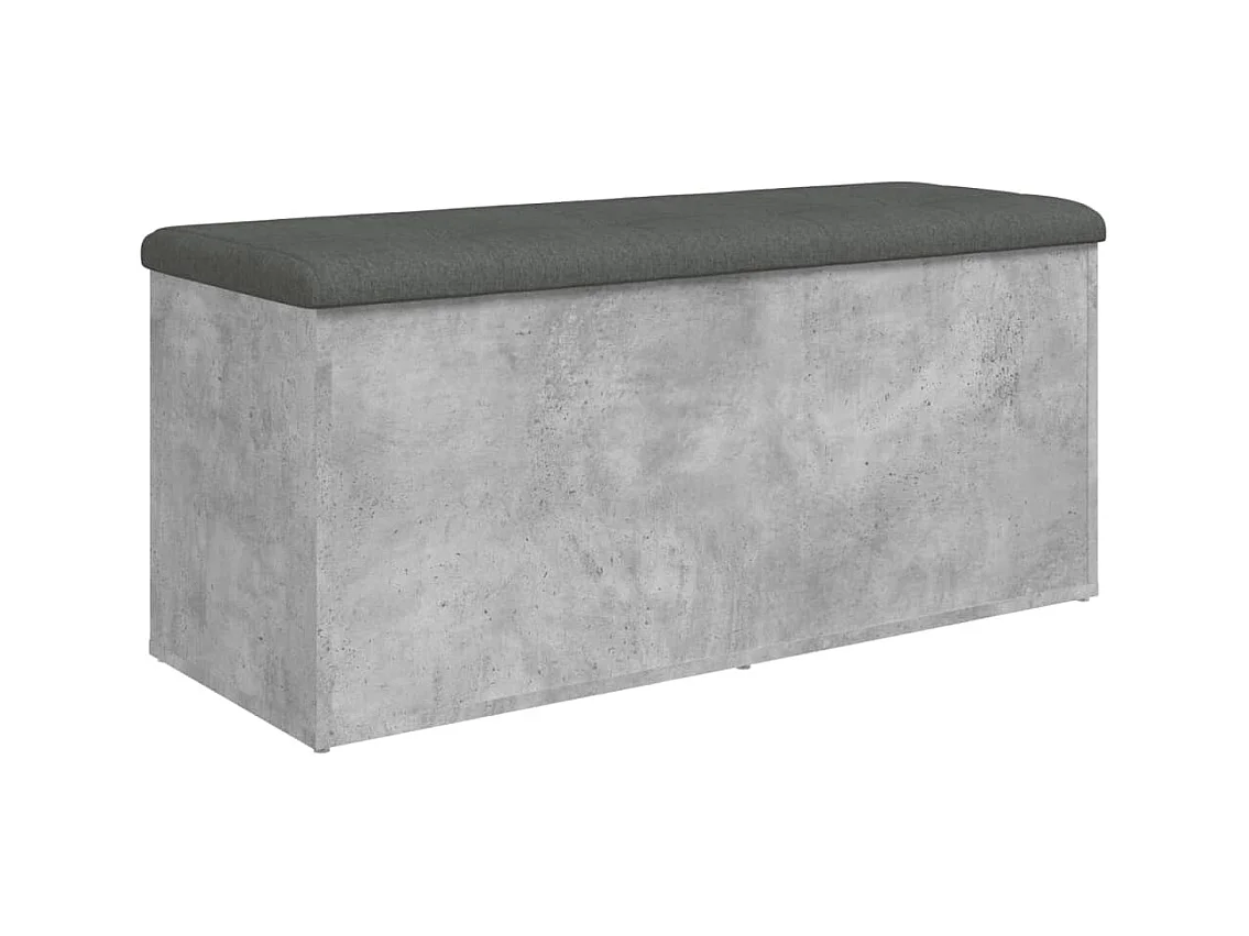 Banc banquette de rangement bois marron 102 x 42 x 45 cm DEC024761