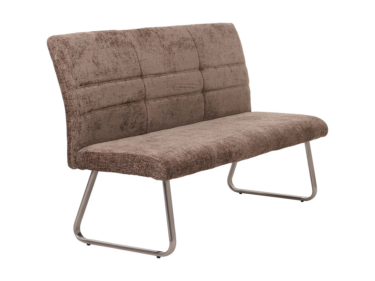 Banc canapé de salle tissu marron 180 x 65 x 99 cm 04_0005821