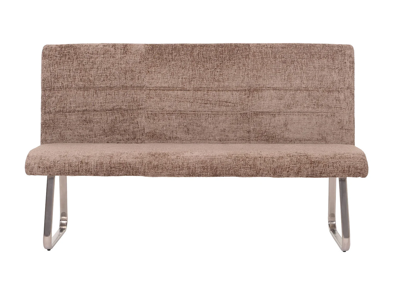 Banc canapé de salle tissu marron 180 x 65 x 99 cm 04_0005821