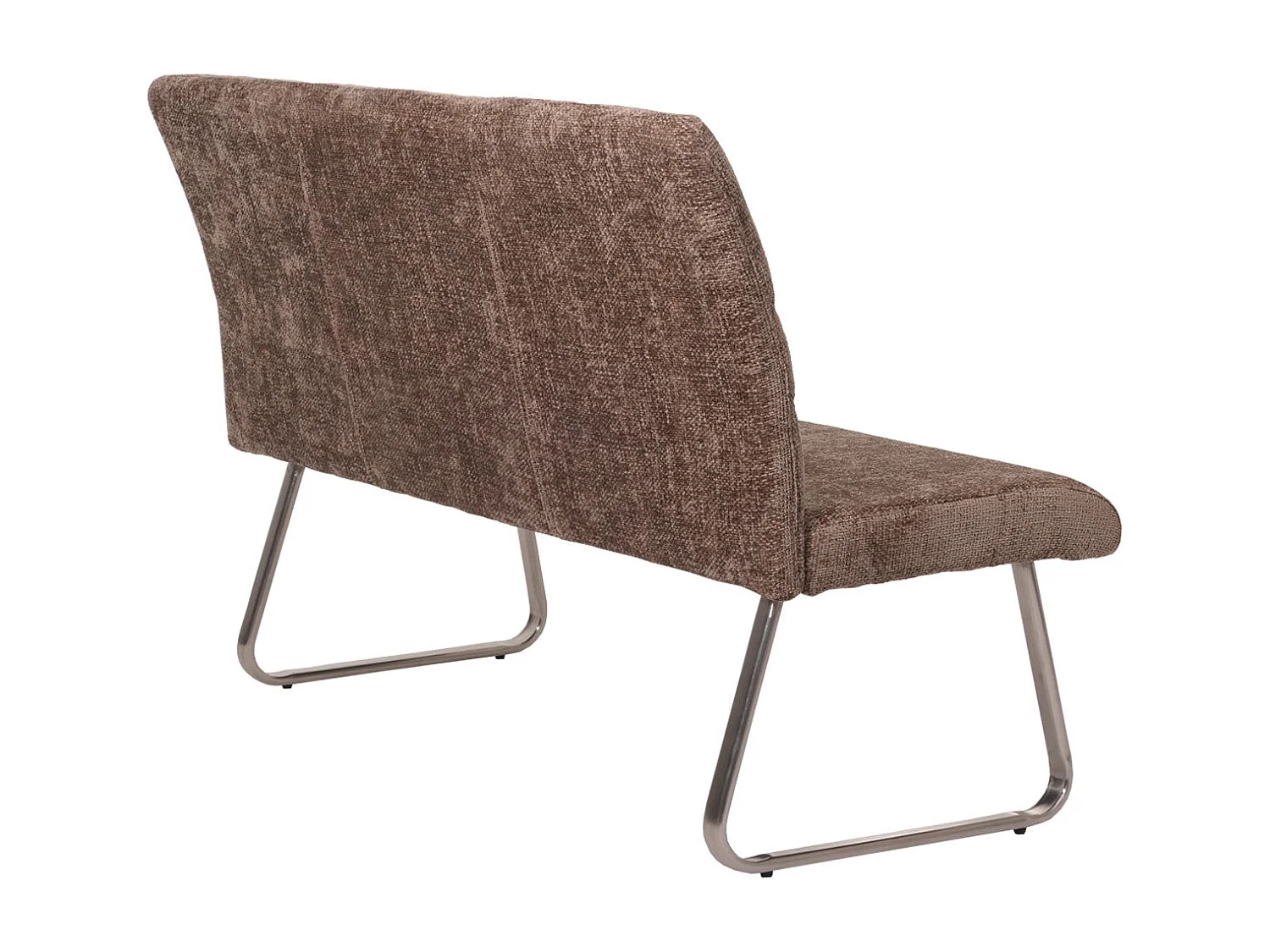 Banc canapé de salle tissu marron 180 x 65 x 99 cm 04_0005821