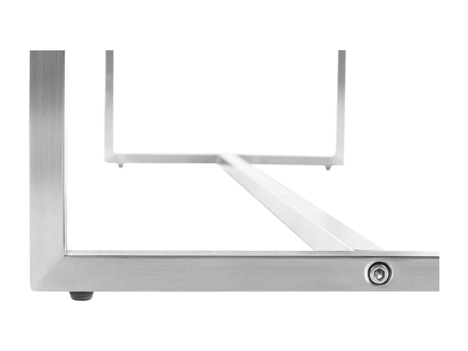 Banc banquette en tissu gris argenté 100 x 40 x 48 cm 10_0005505