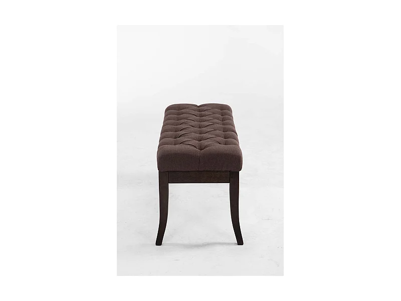 Banc design Chesterfield 100 bois marron 100 x 38 x 46 cm 10_0003681