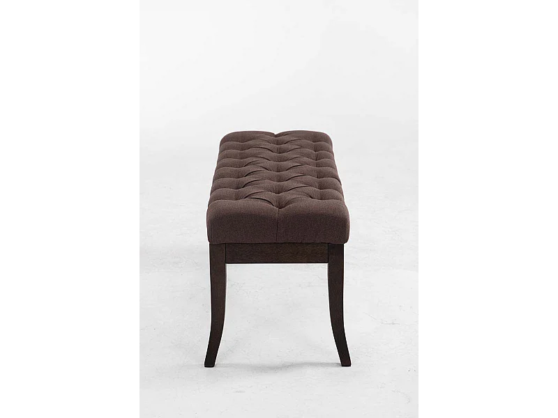 Banc design Chesterfield 100 bois marron 100 x 38 x 46 cm 10_0003681