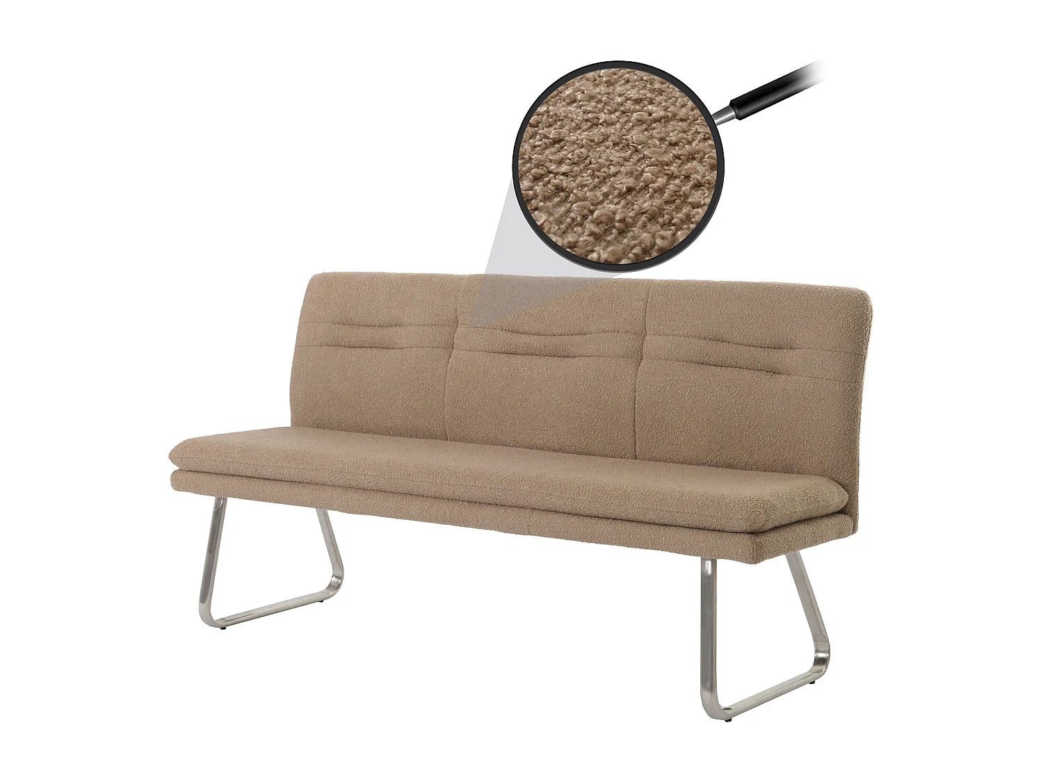 Banc de salle à argenté 180 x 58 x 93 cm 04_0005854