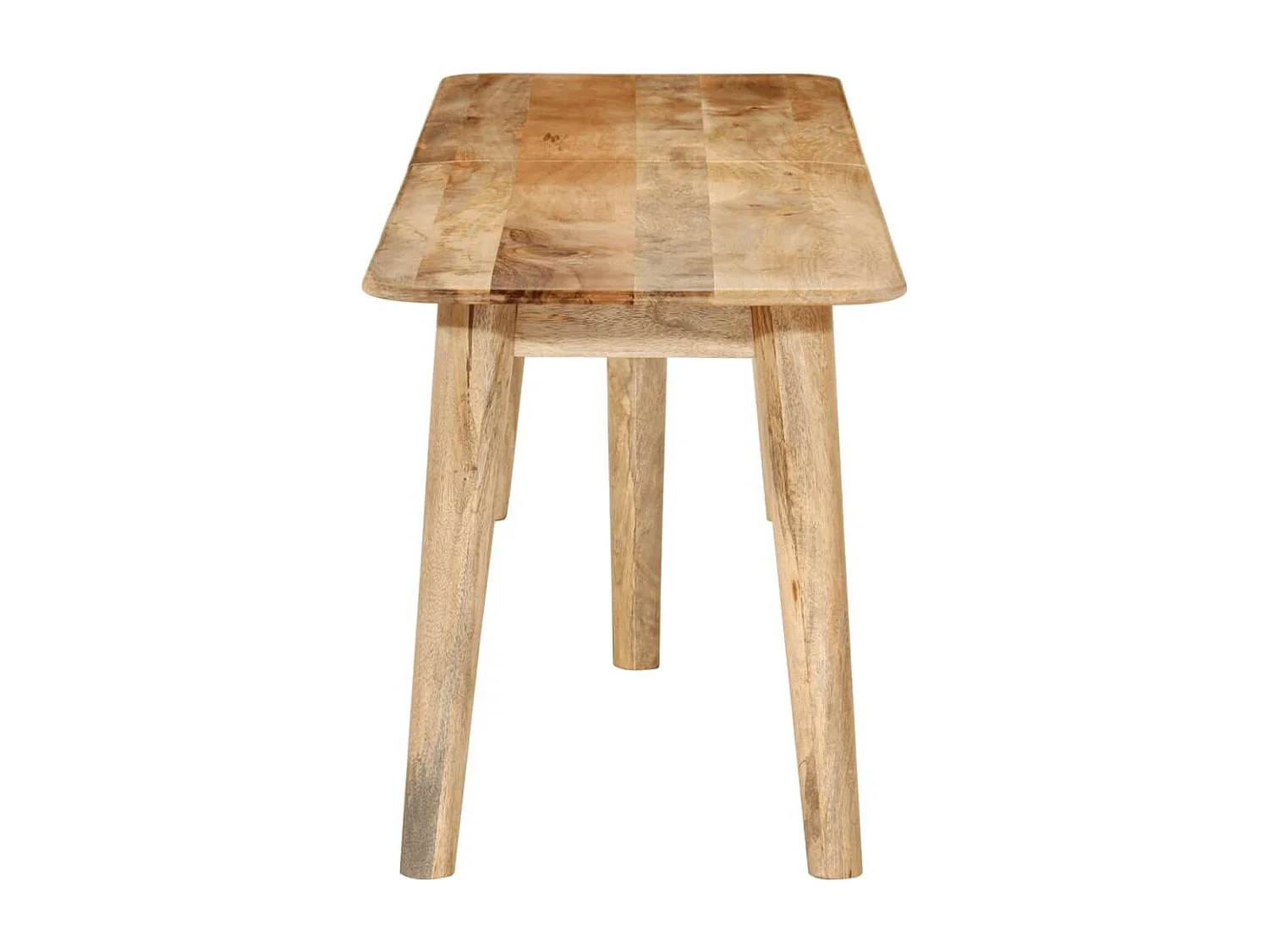 Banc de salle à bois marron 160 x 40 x 45 cm DEC024999