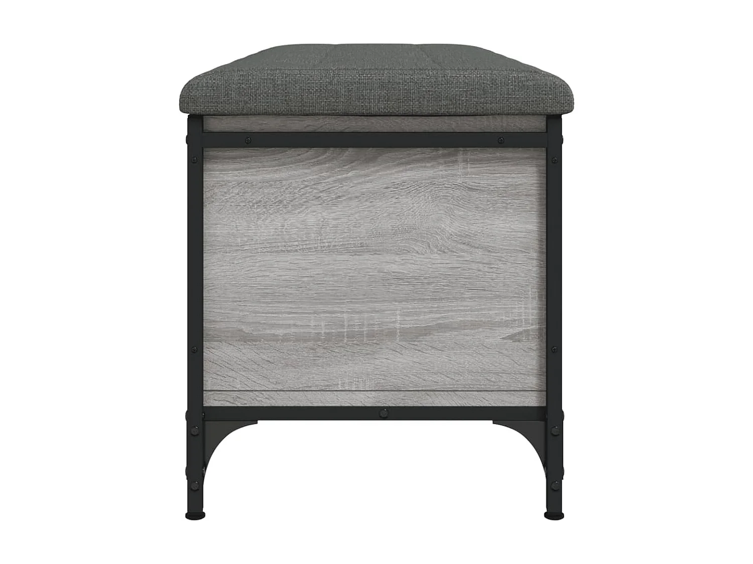 Banc banquette avec espace bois marron 102 x 42 x 45 cm DEC024795