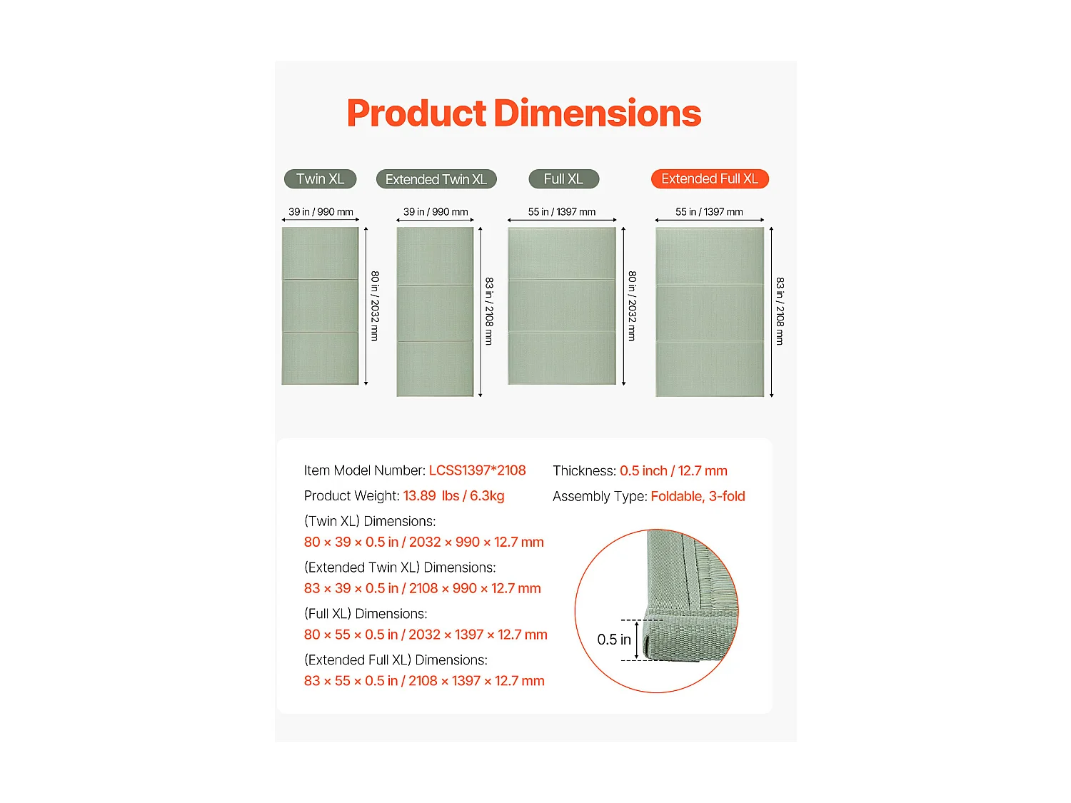 Tatami Japonais SucceBuy Tapis de Tatami Japonais Pliable King Size, Matelas Antidérapant en Herbe de Jonc