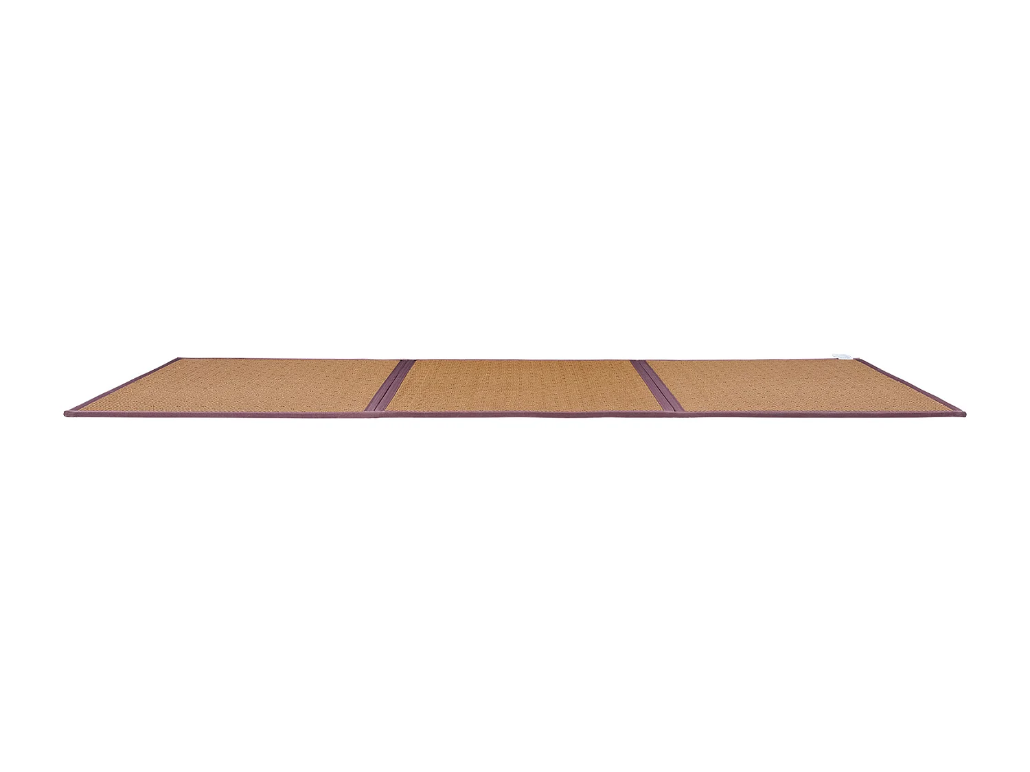 Tatami Japonais SucceBuy - Matelas Tatami Pliable en Rotin Naturel 203 x 99cm