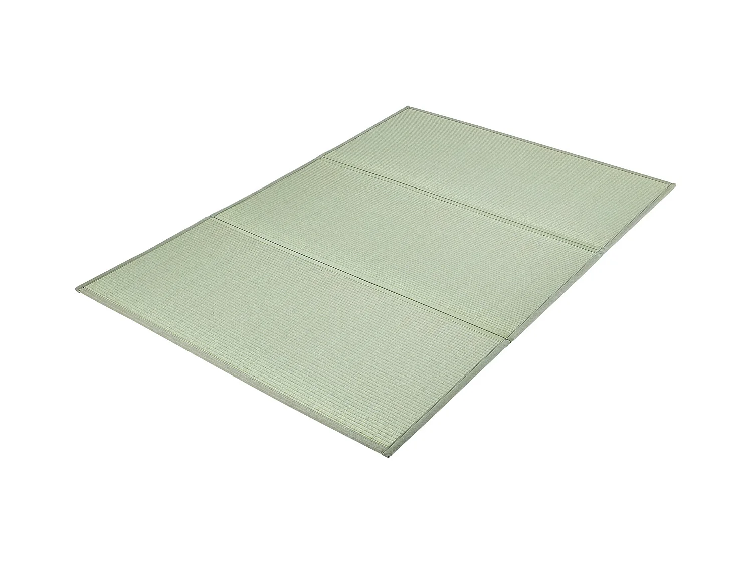 Tatami Japonais SucceBuy Tapis de Tatami Japonais Pliable Queen Size, Matelas Antidérapant en Herbe de Jonc