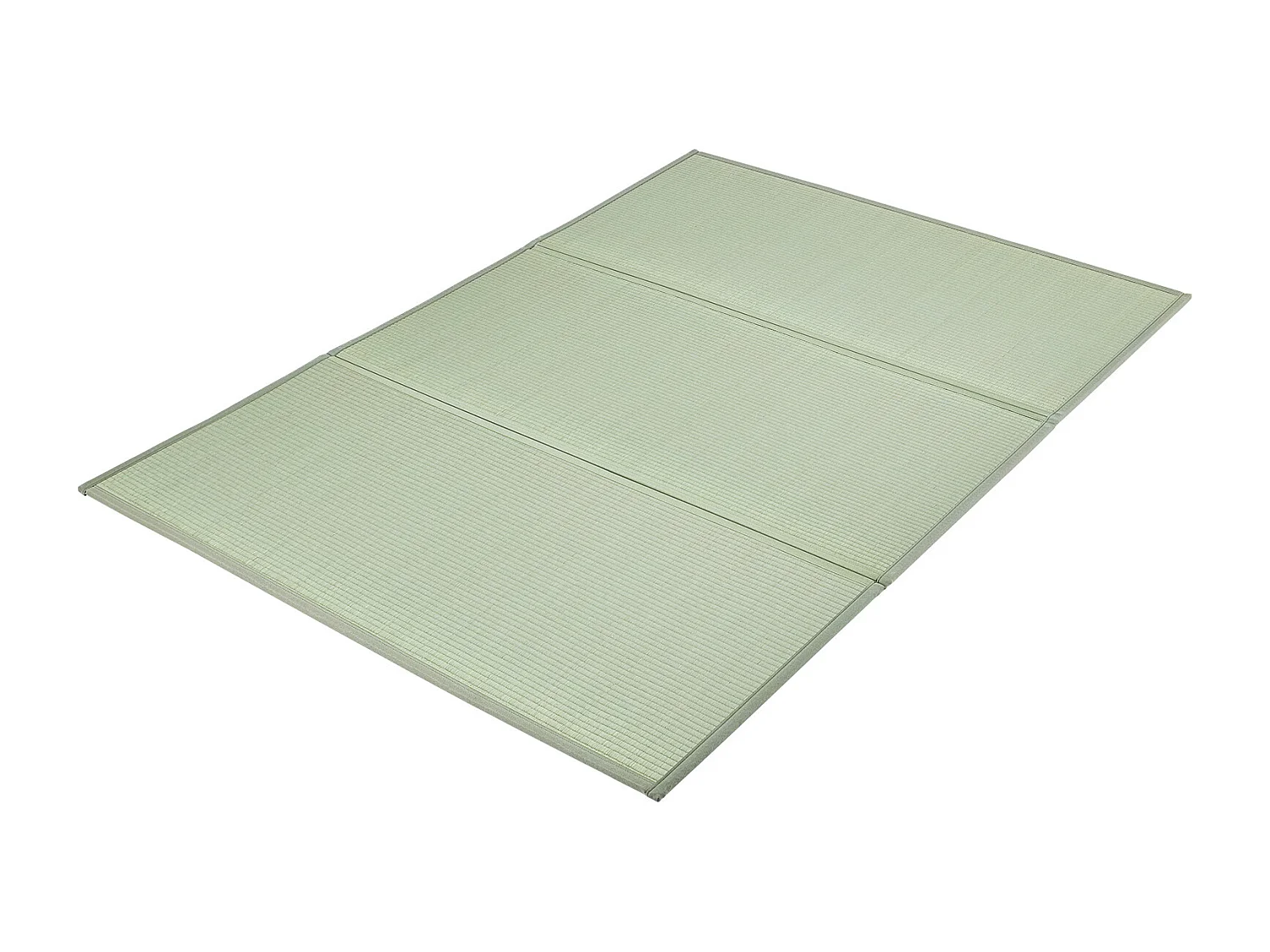 Tatami Japonais SucceBuy Tapis de Tatami Japonais Pliable Queen Size, Matelas Antidérapant en Herbe de Jonc