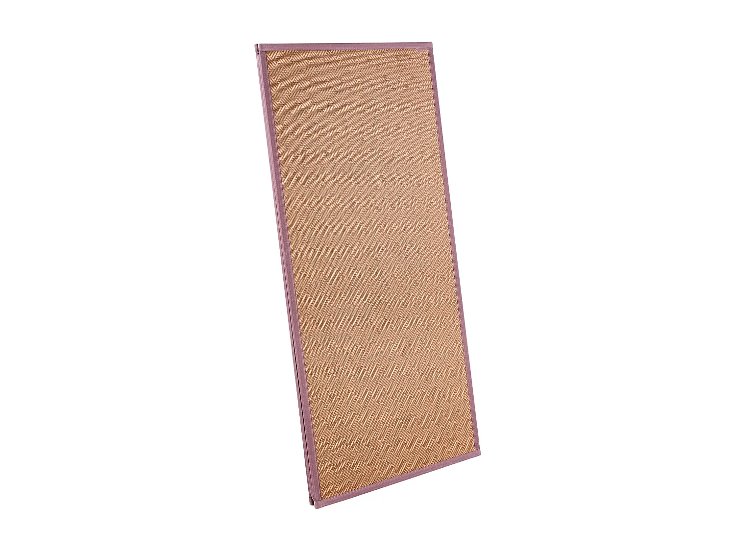 Tatami Japonais SucceBuy Tapis Tatami Japonais Pliable 203 x 140cm, Matelas en Rotin Naturel