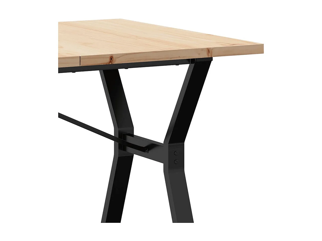 Table de salle à marron 140 x 80 x 75.5 cm DEC036825