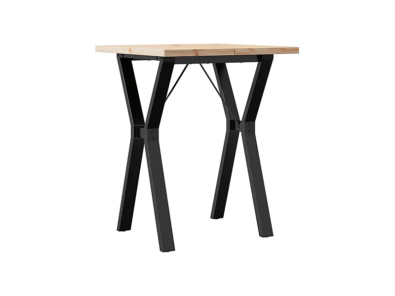 Table de salle à marron 60 x 60 x 75.5 cm DEC036835