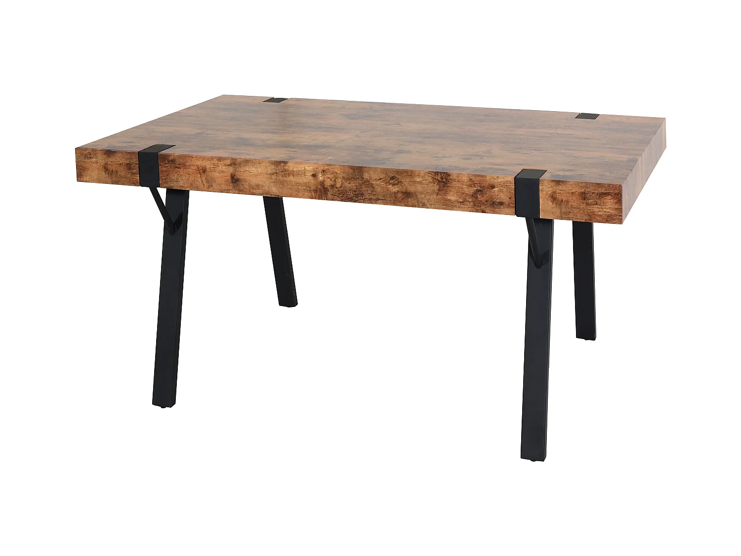 Table à manger design métal beige 105 x 20 x 164 cm 04_0008563